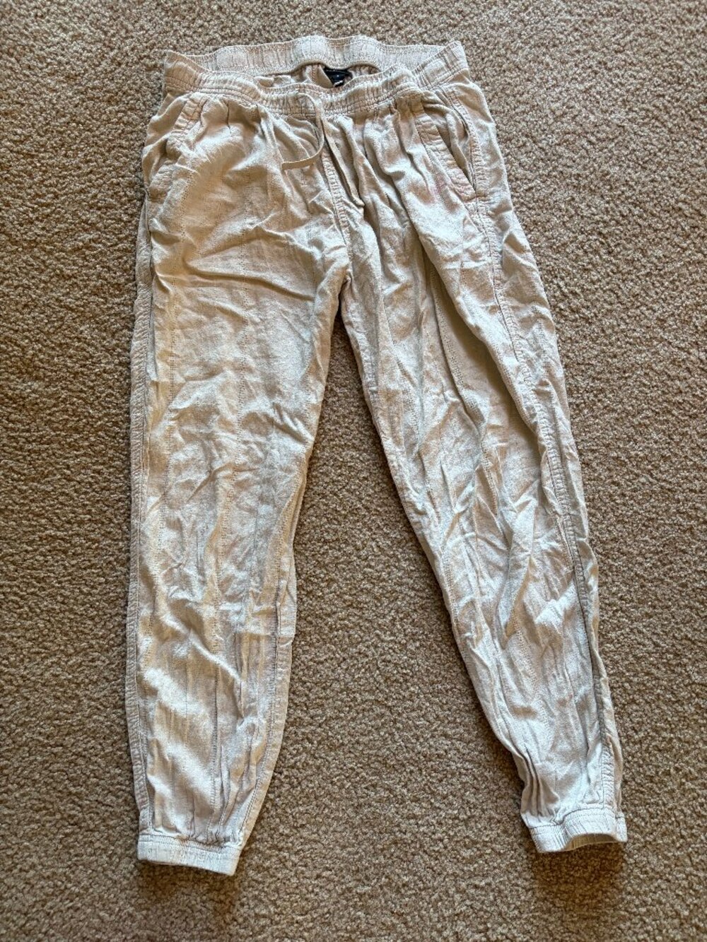 Patagonia jogger-style cinch ankle cloth pants, size small